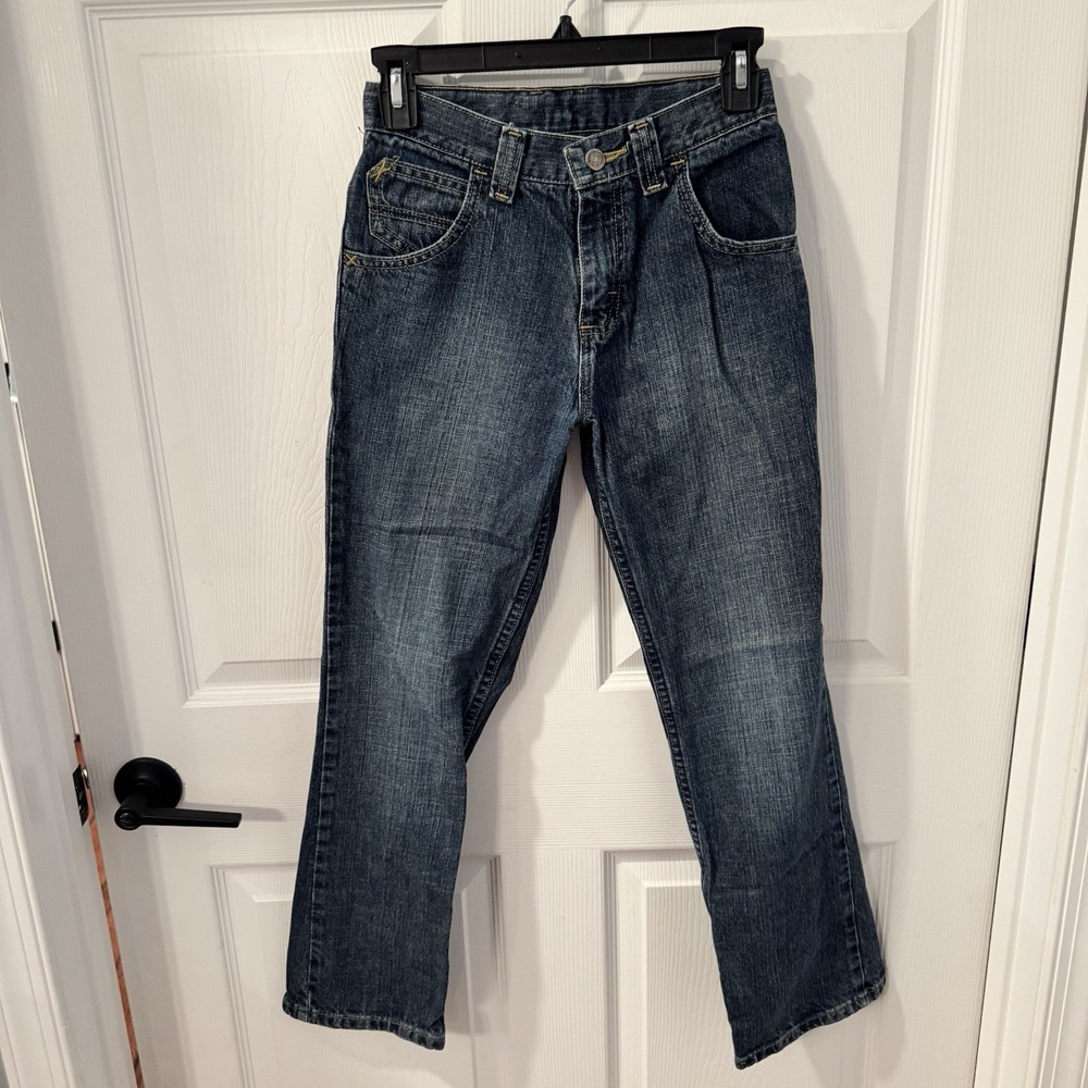 Wrangler Boys Straight Leg Jeans *‎ 12 Regular * Adjustable Waist * 5SCBWDT